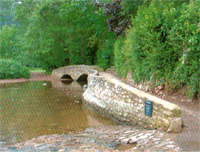 Dunster Gallox Bridge June 25th 2005